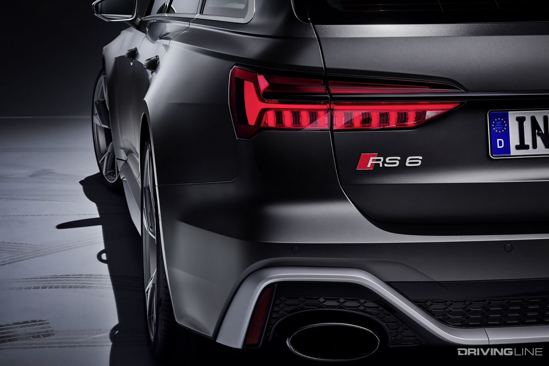 2020 Audi RS6 Avant Rear View