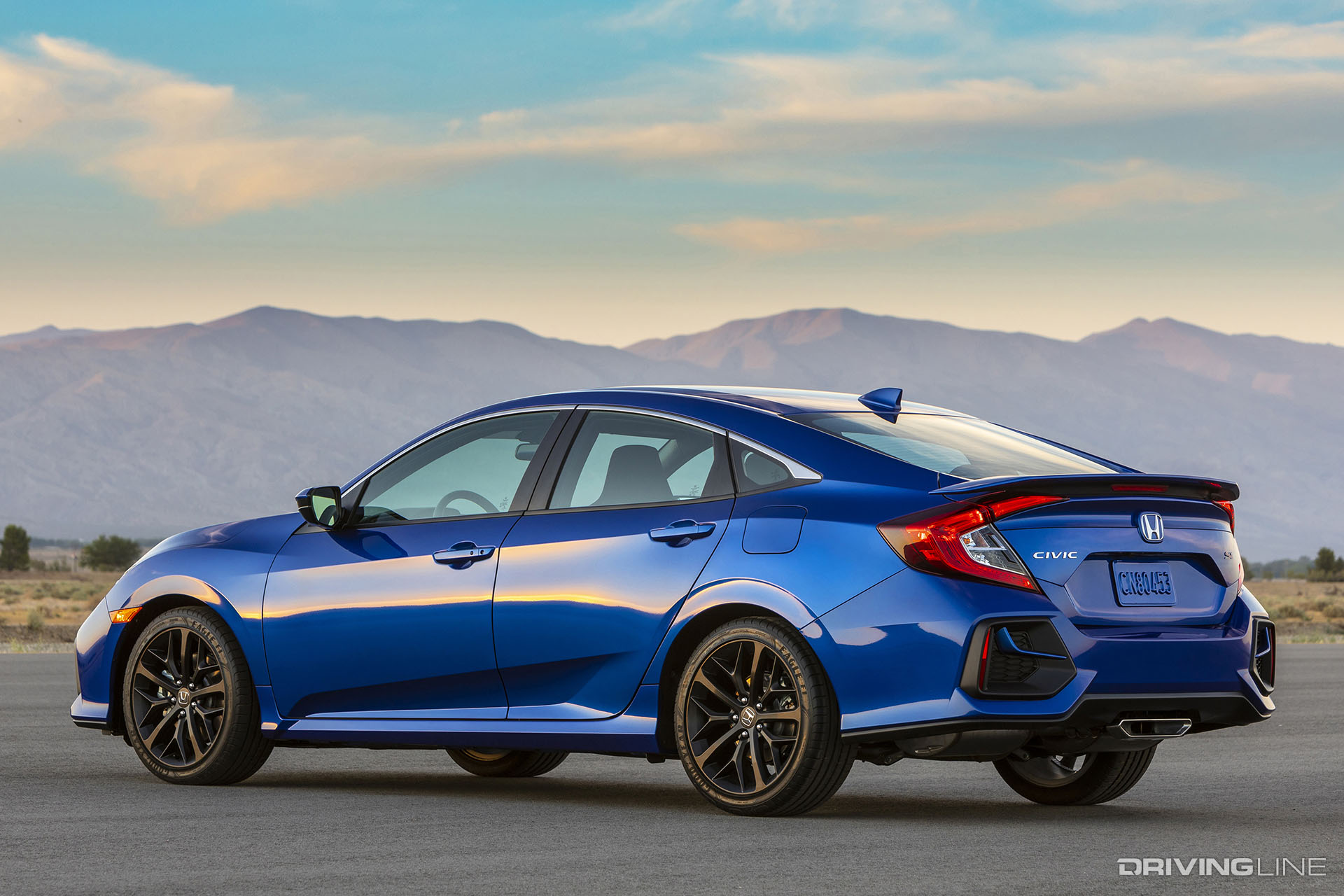 2020 Honda Civic Si Sedan Blue
