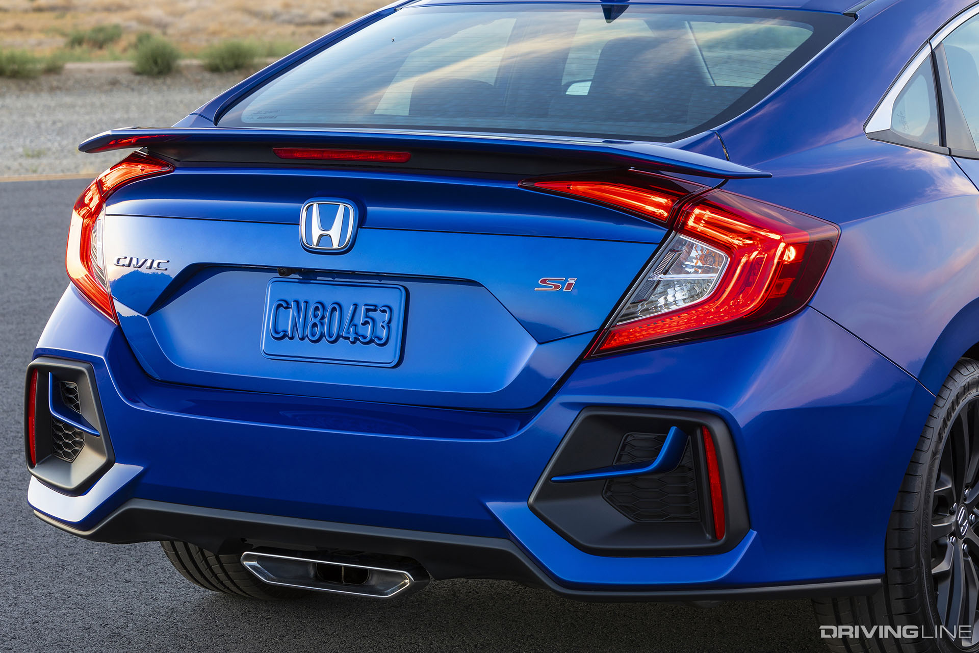 2020 Honda Civic Si Sedan Blue