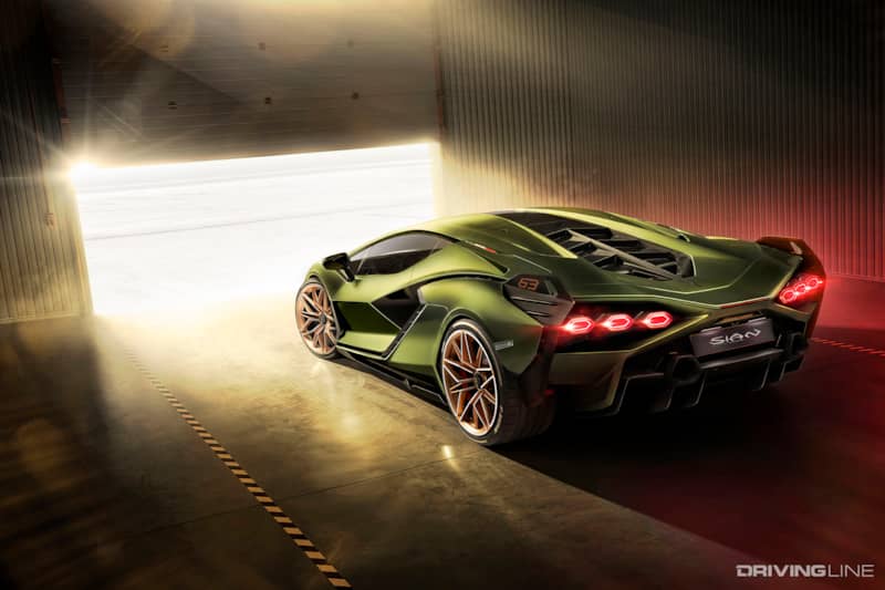 Lamborghini Sián Hybrid Supercar 2020