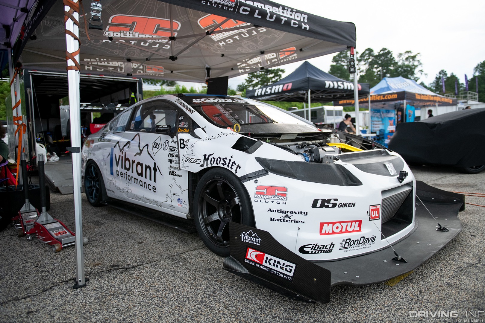 Gridlife South Road Atlanta William Au-Yeung ninth generation Honda Civic in pits