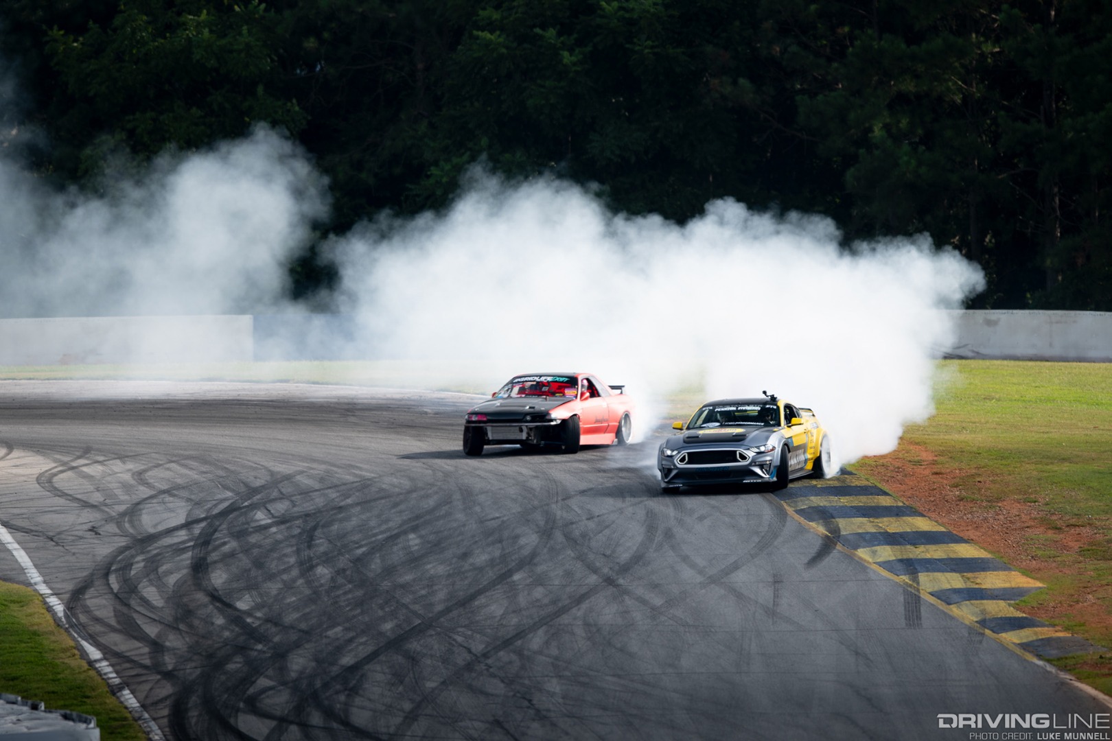 Gridlife South Road Atlanta Chelsea pro pro-am driver tandem drift