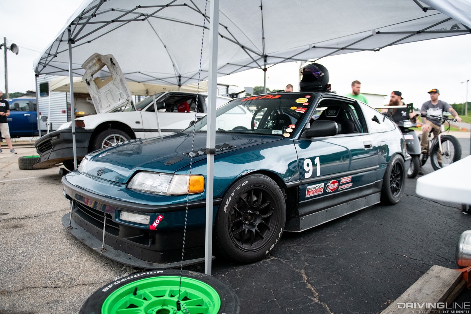 Gridlife South Road Atlanta GLTC Honda CRX on Nitto NT01 tires