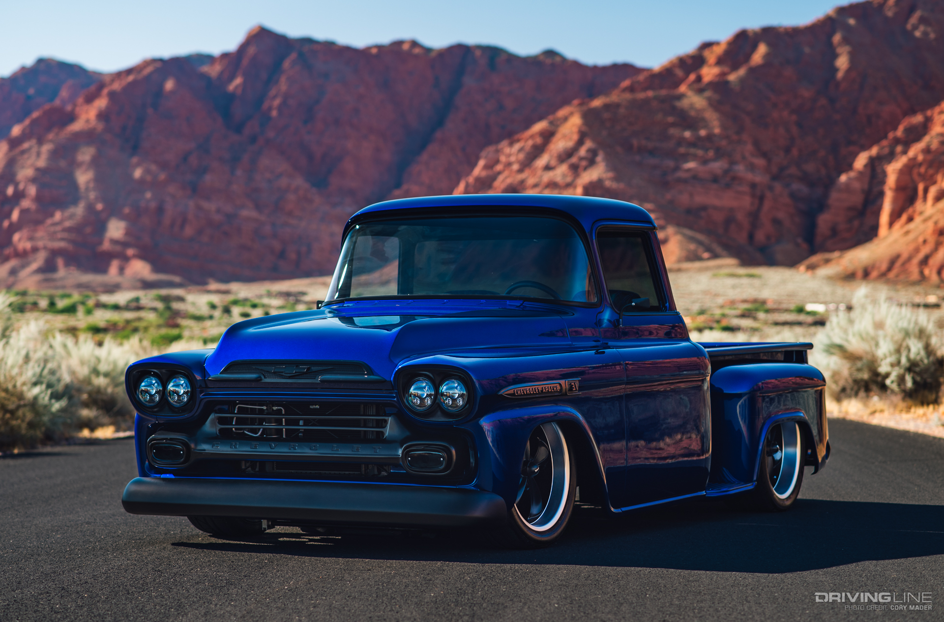 Steve's Garage LS3 1959 Chevy Apache Front 3/4