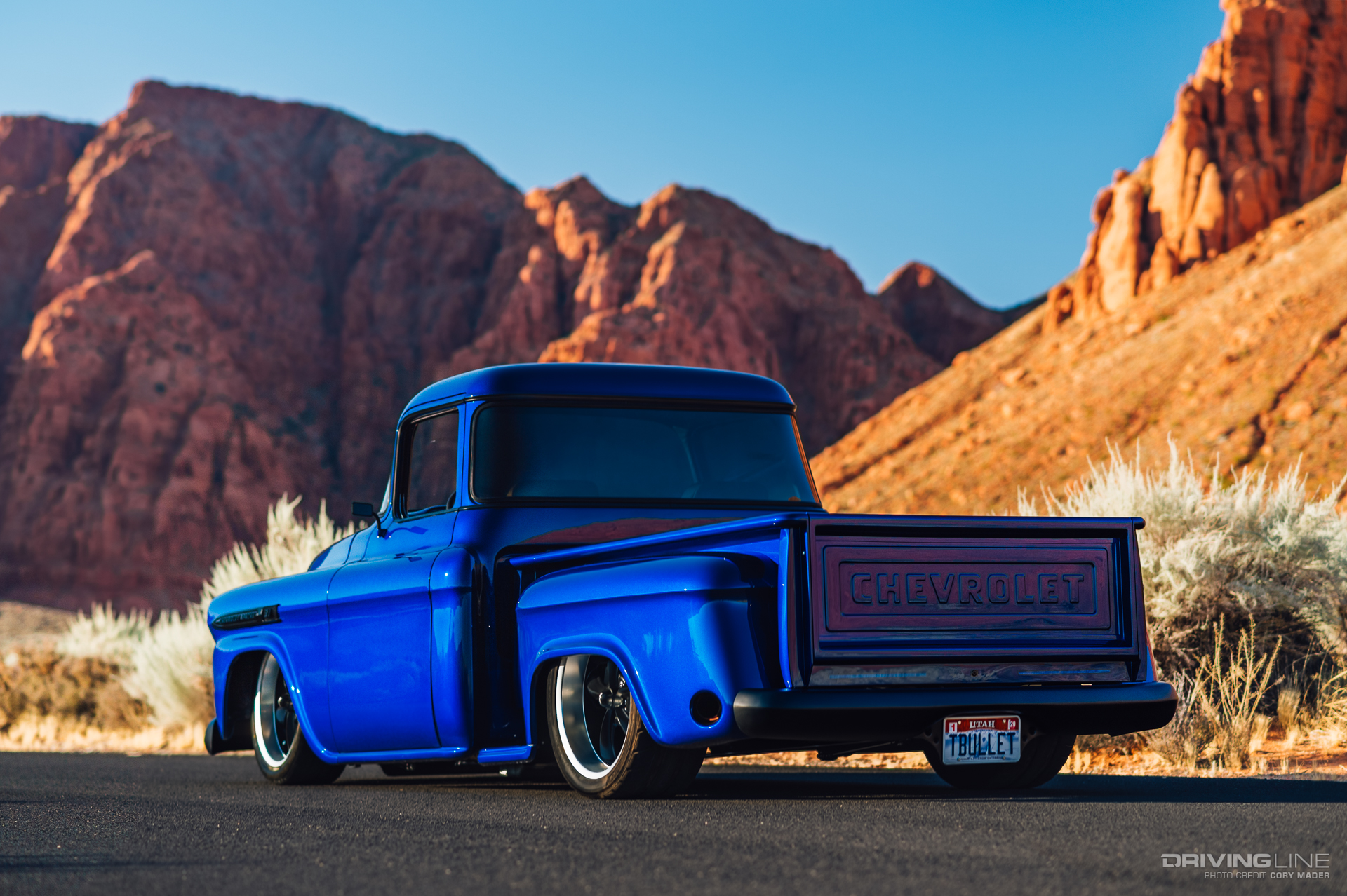 Steve's Garage LS3 1959 Chevrolet Apache Rear 3/4