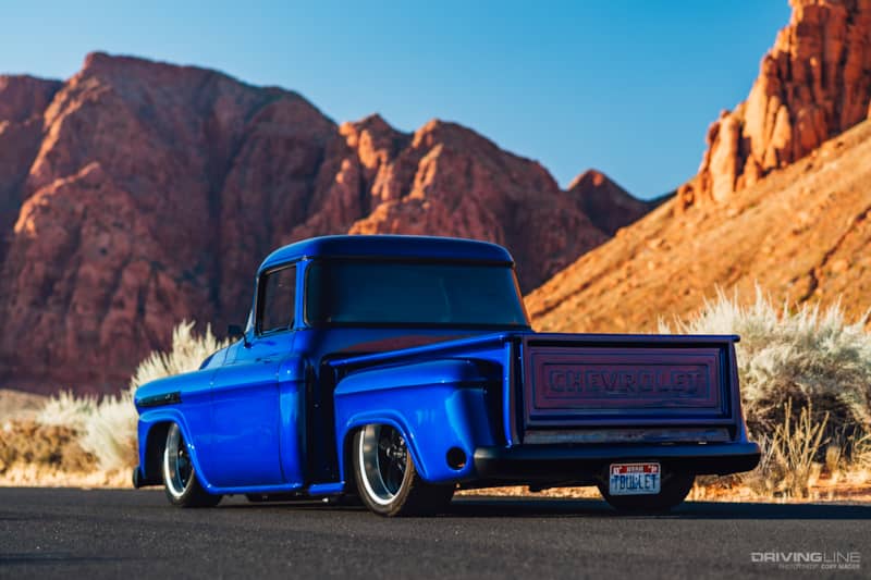 Steve's Garage LS3 1959 Chevrolet Apache Rear 3/4
