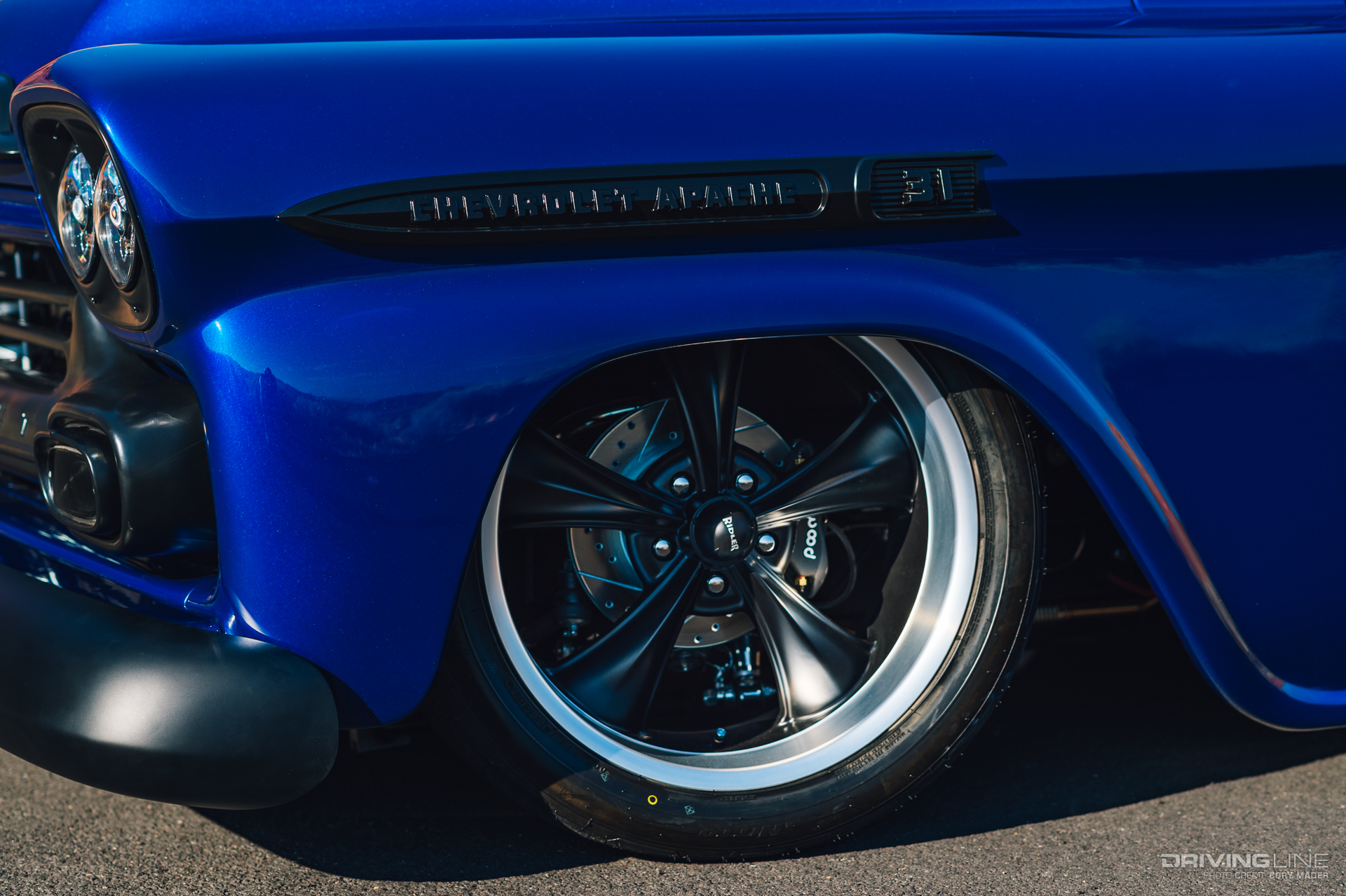 Steve's Garage LS3 1959 Chevrolet Apache Driver Front Tire