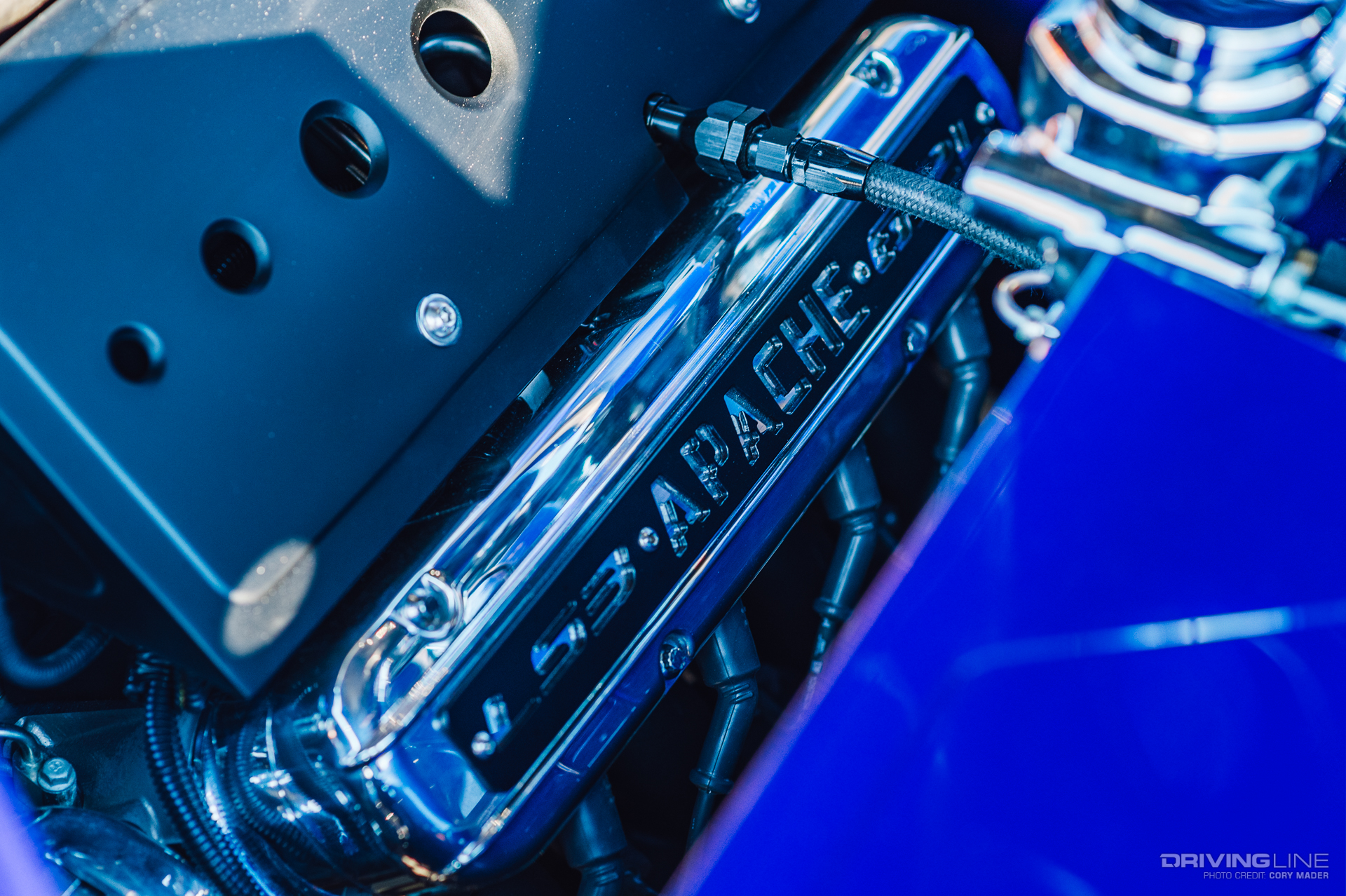 Steve's Garage LS3 1959 Chevrolet Apache Engine Bay