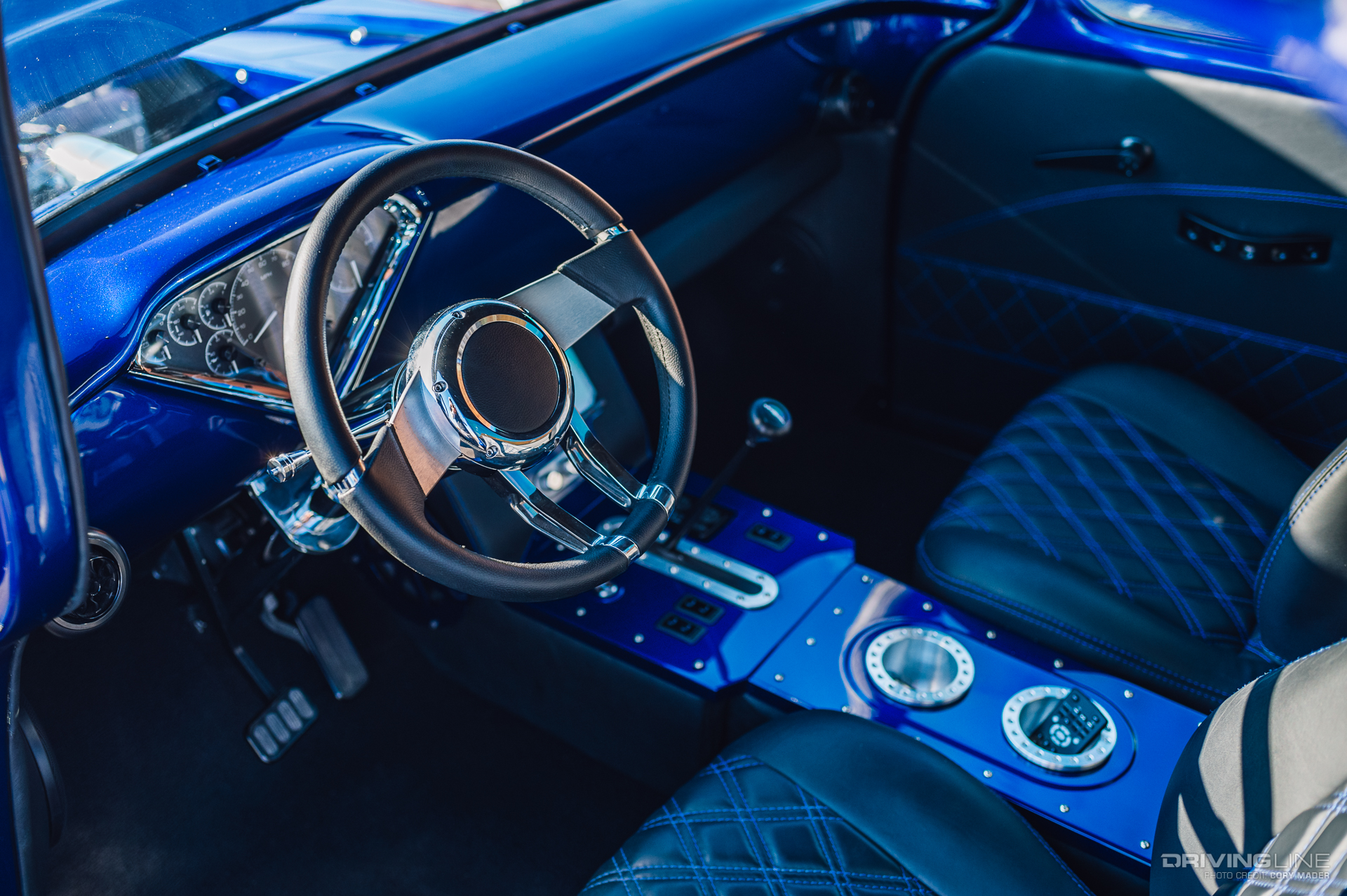 Steve's Garage LS3 1959 Chevrolet Apache interior