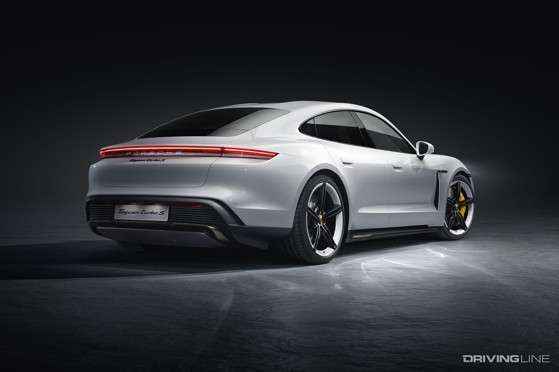 Porsche Taycan Turbo White