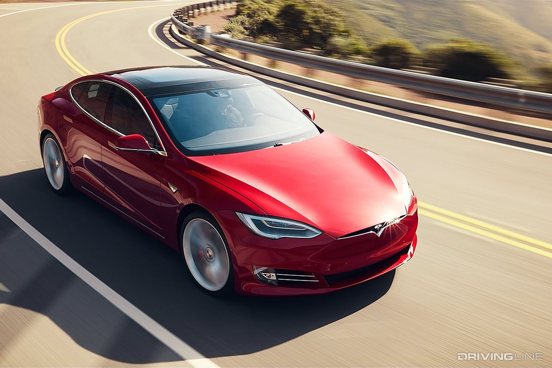 Tesla Model S Red