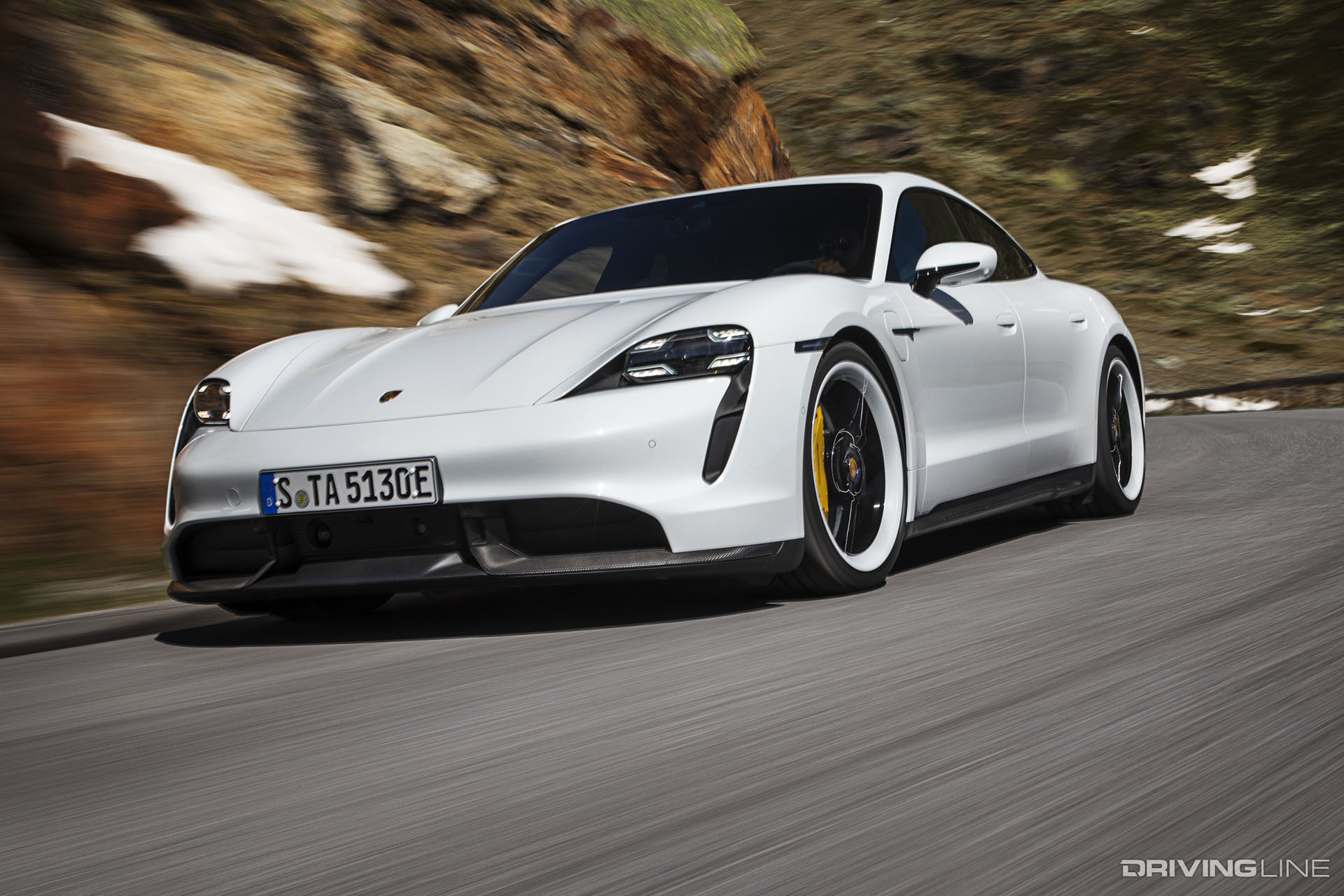 2020 Porsche Taycan Turbo S White