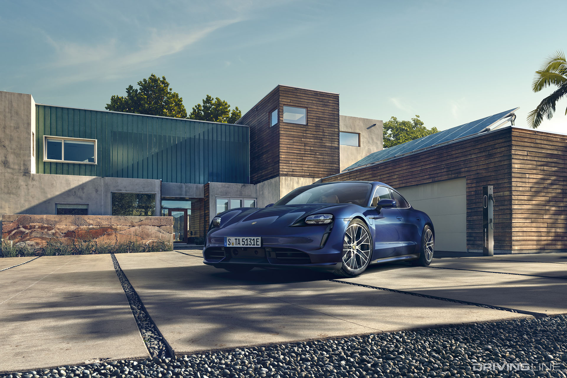 Porsche Taycan Turbo Blue