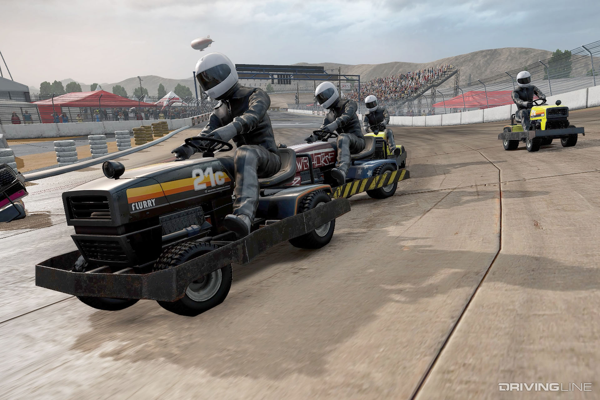 Wreckfest Lawnmower Racing PS4