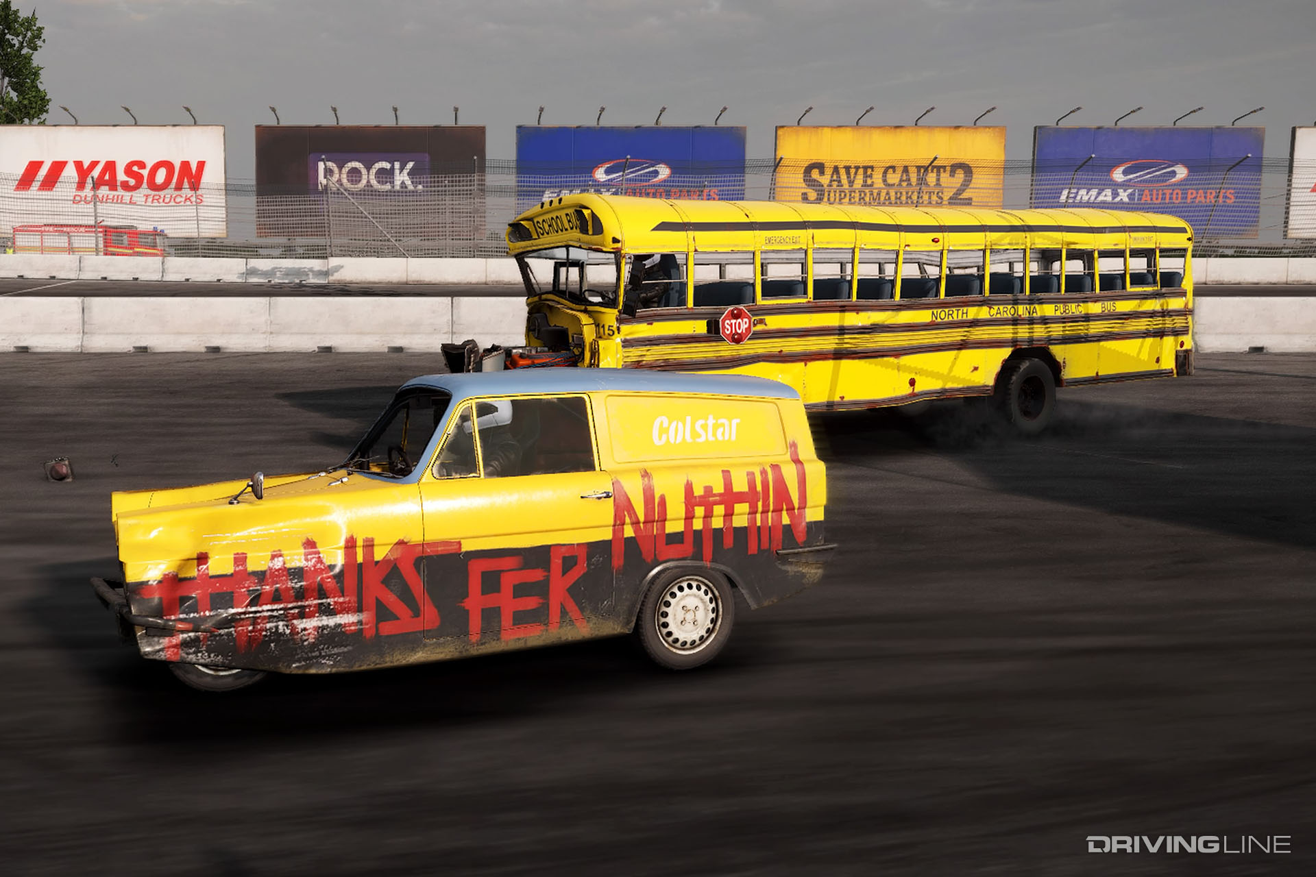 Wreckfest School Bus Racing PS4
