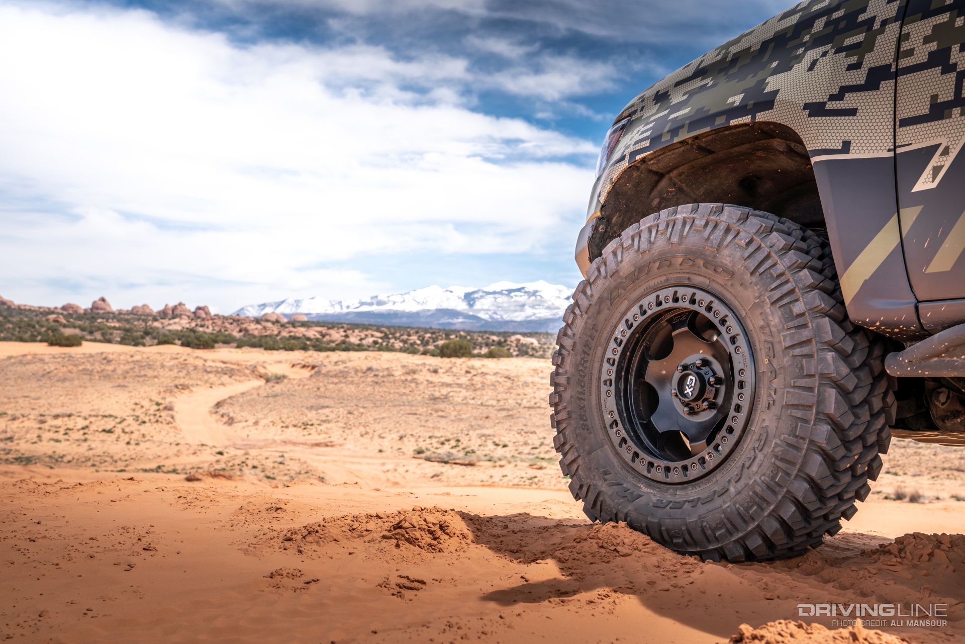 Nitto Trail Grappler in the Desert