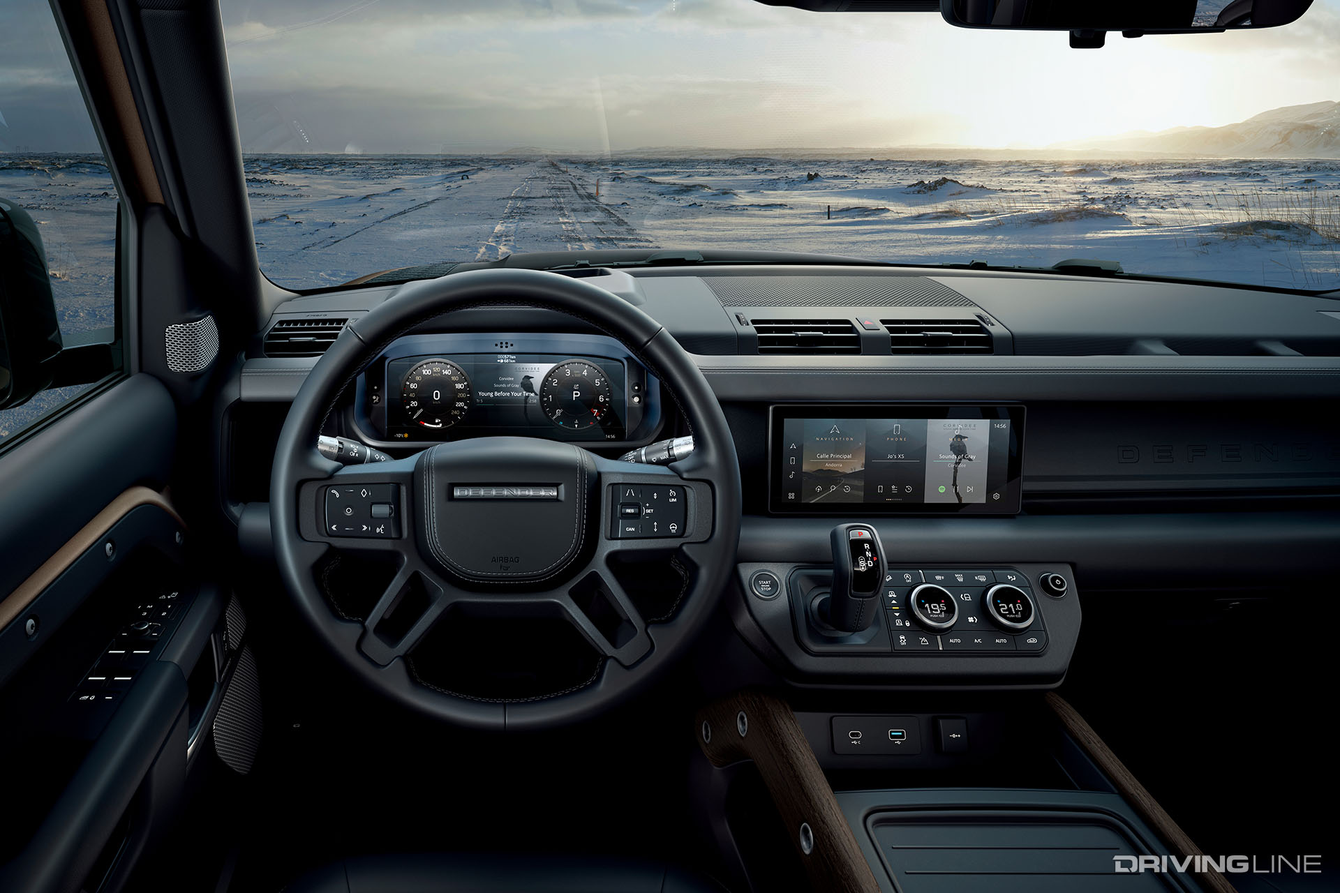 2020 Land Rover Defender Interior