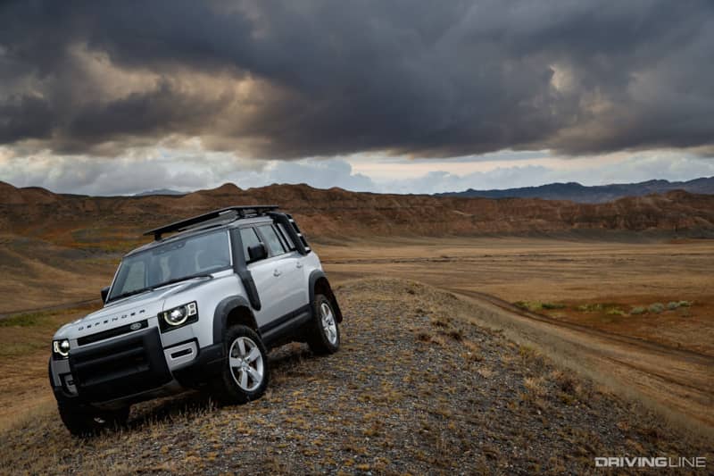 2020 Land Rover Defender 110 Silver
