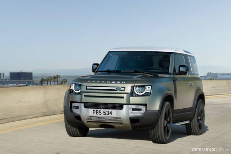 2020 Land Rover Defender Green