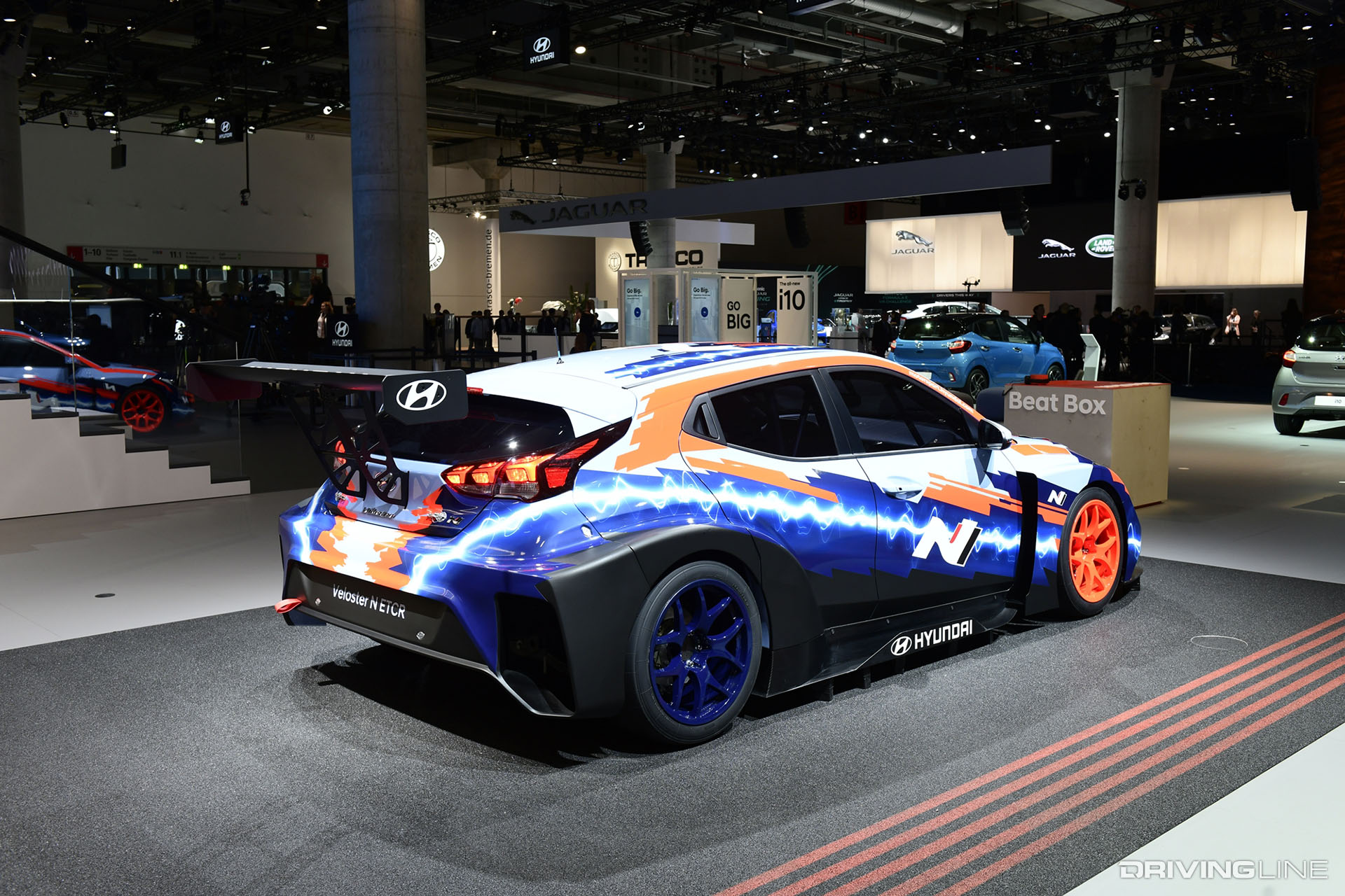 2020 Hyundai Veloster N ETCR Rear View