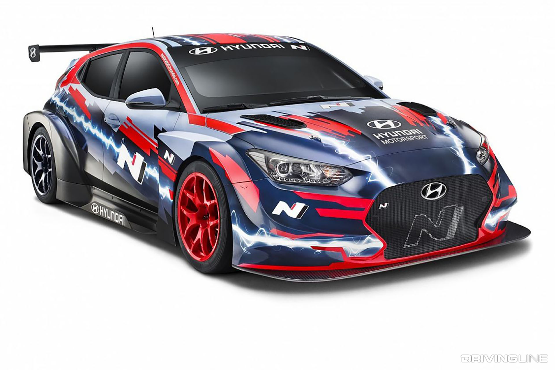 2020 Hyundai Veloster N ETCR Front View