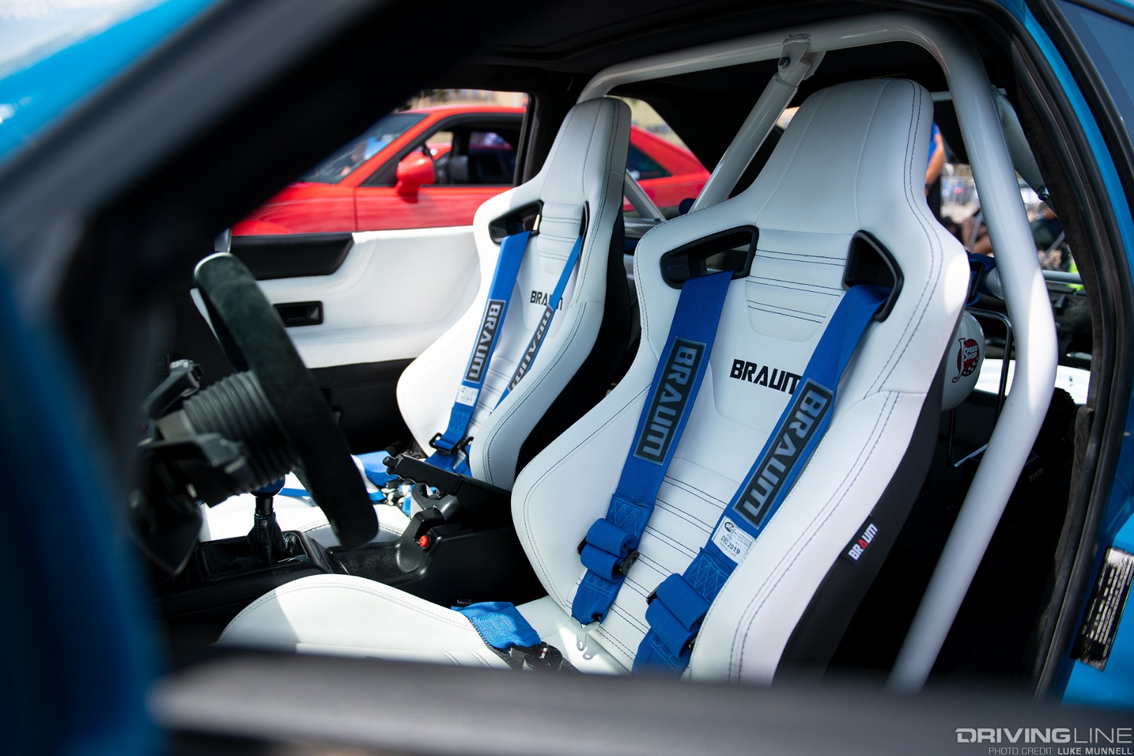 Big SoCal Euro Ebayblt VW Corrado white Braum seats