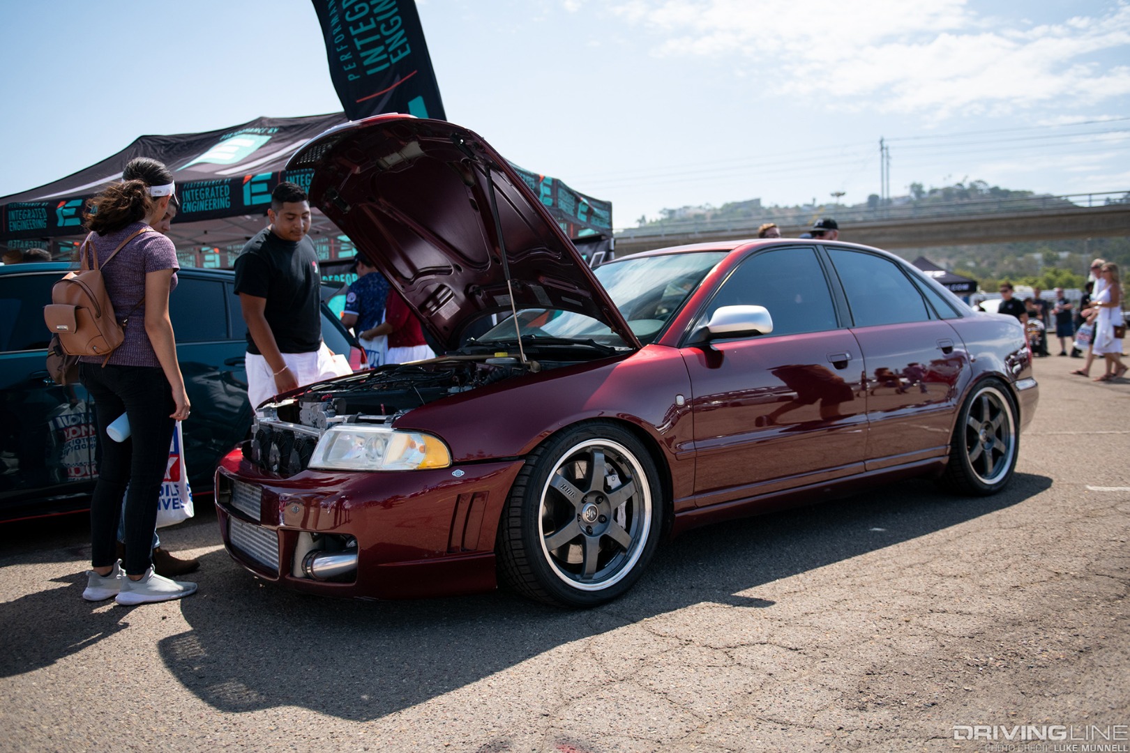 Big SoCal Euro World's Fastest Audi RS 3 red
