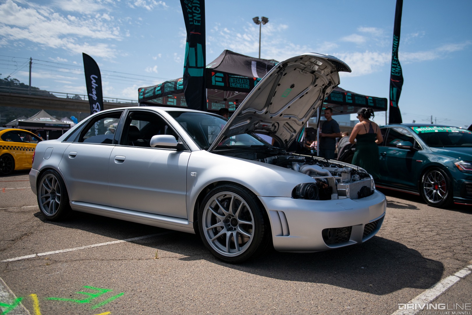 Big SoCal Euro World's Fastest Audi RS 3 silver