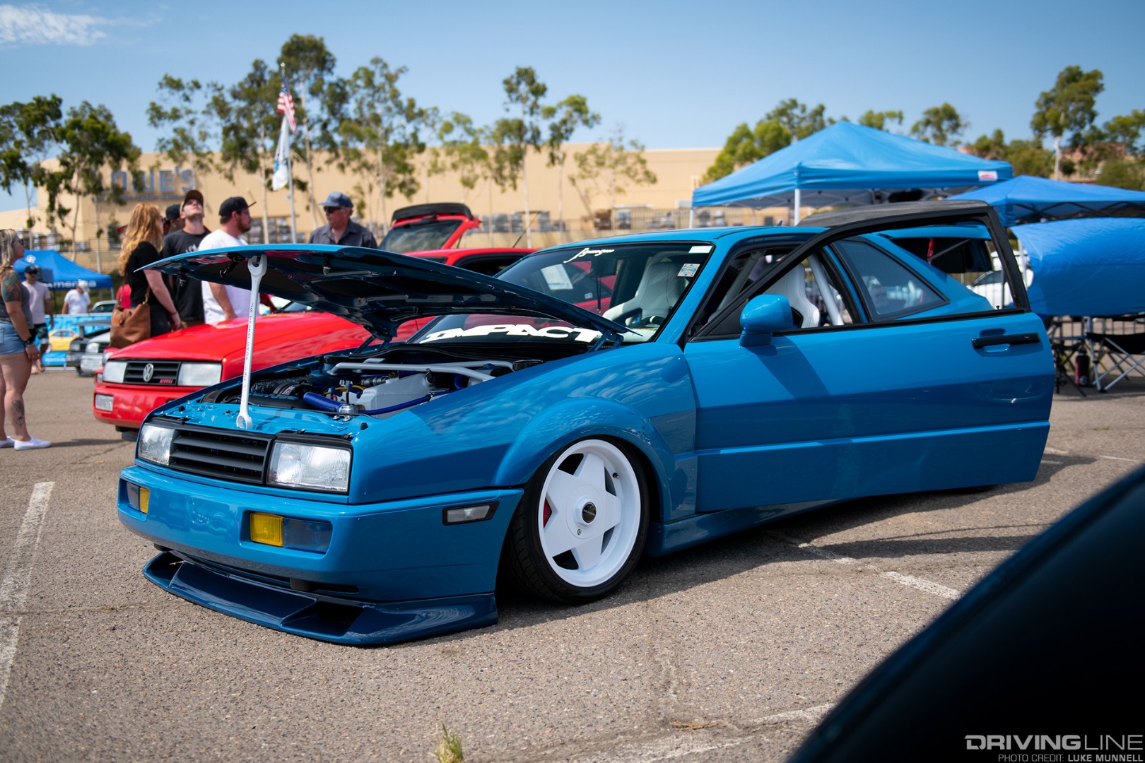 Big SoCal Euro Ebayblt VW Corrado front 3/4