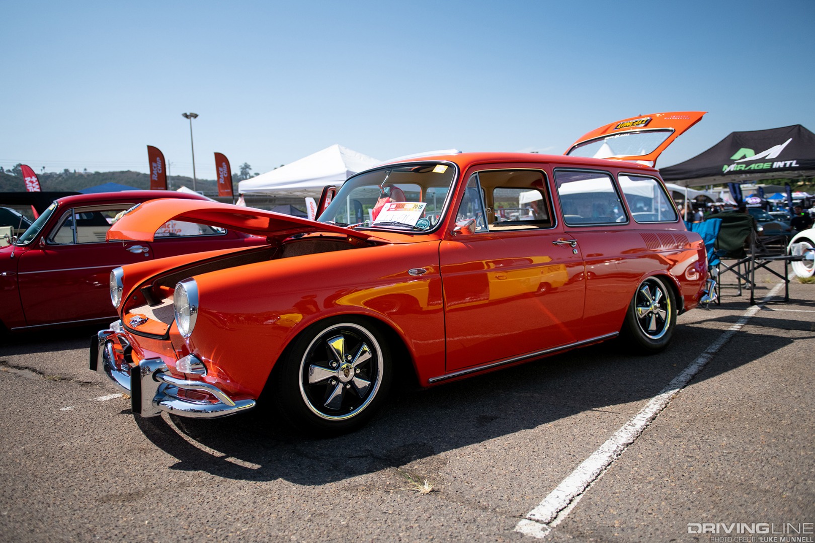 Big SoCal Euro Volkswagen VW 1500 orange
