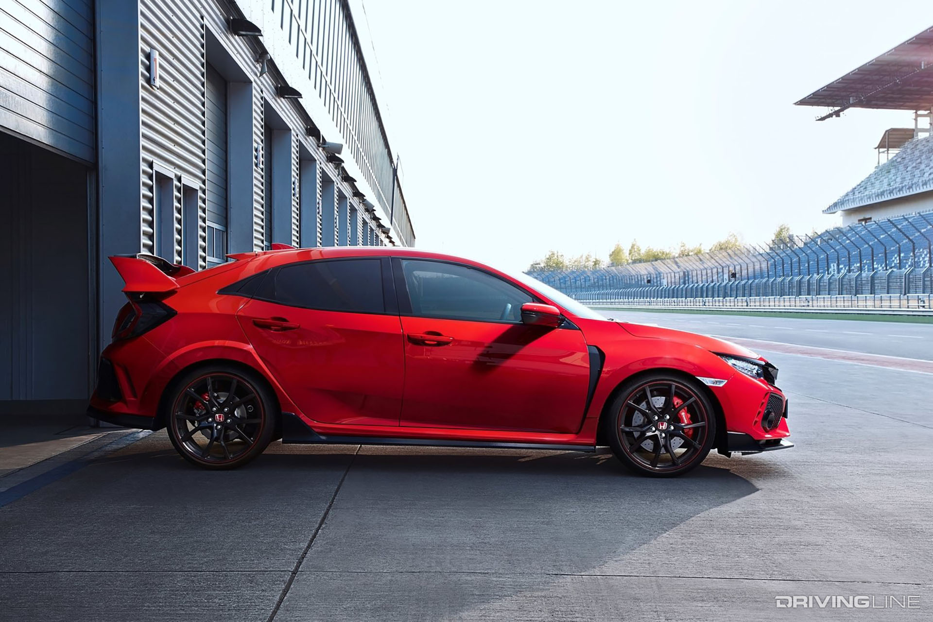 Honda Civic Type R Rally Red Track