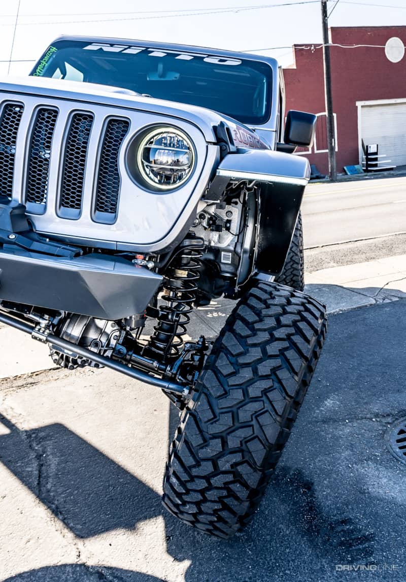 2019 jeep wrangler rubicon jl 40s 2-inch lift hazzard fab worx