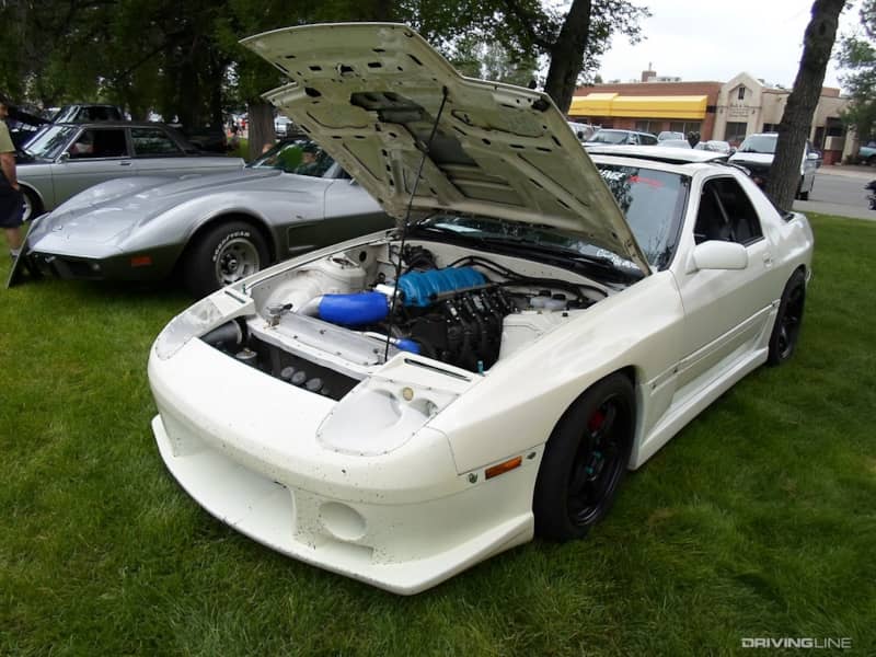 Mazda RX-7 engine swap