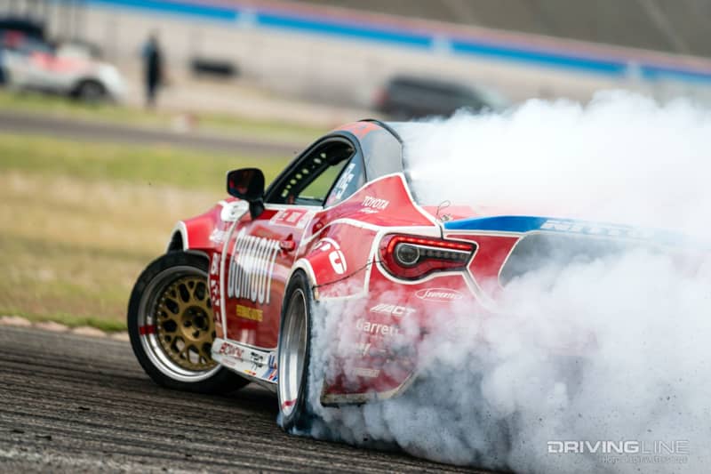 Ryan Tuerck qualifies his Toyota FT86 after battling some mechanical issues in practice