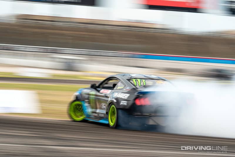 Vaughn Gittin Jr. had a fluke engine failure in practice prior to his Top 32 tandem battle