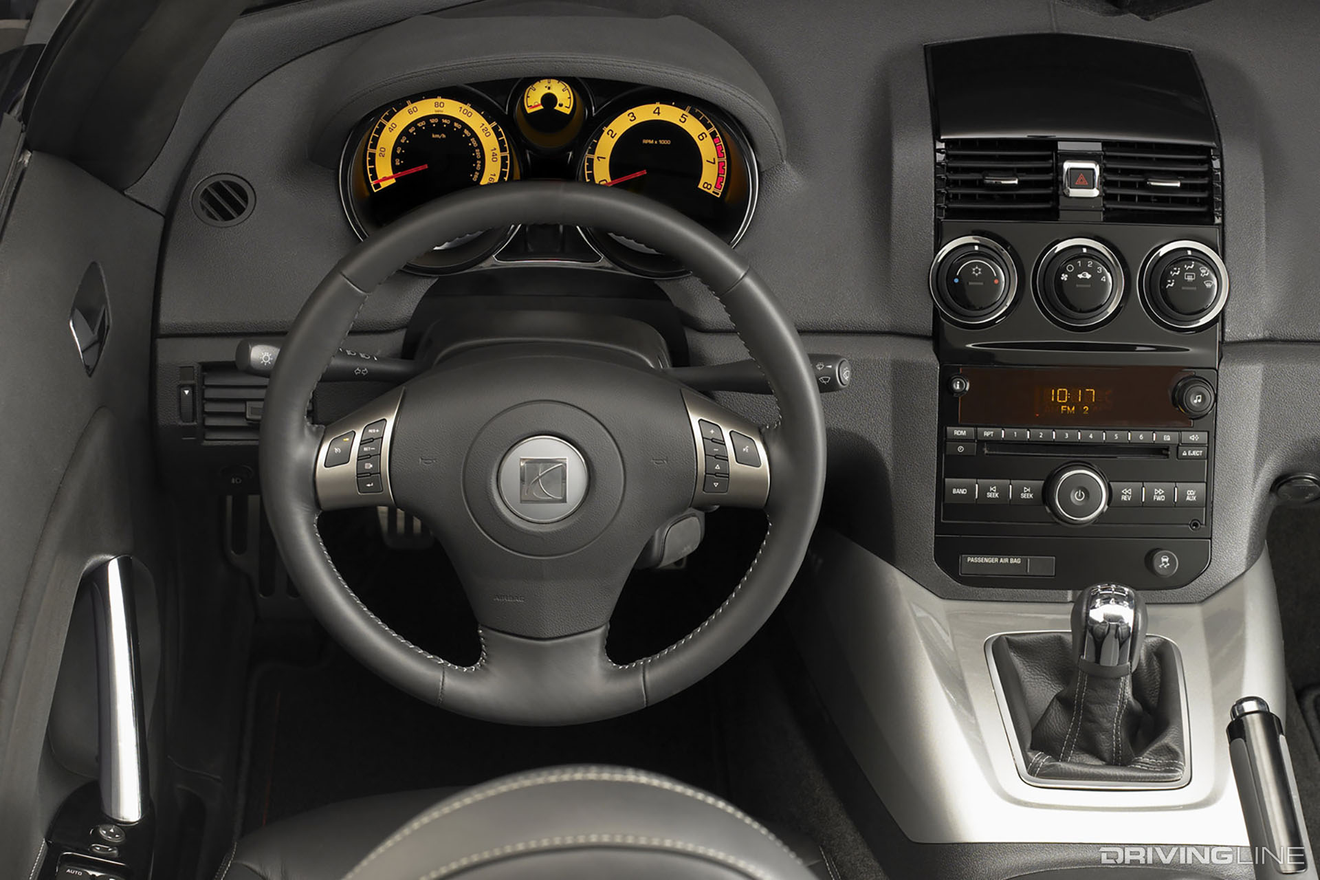 Saturn Sky Red Line Interior