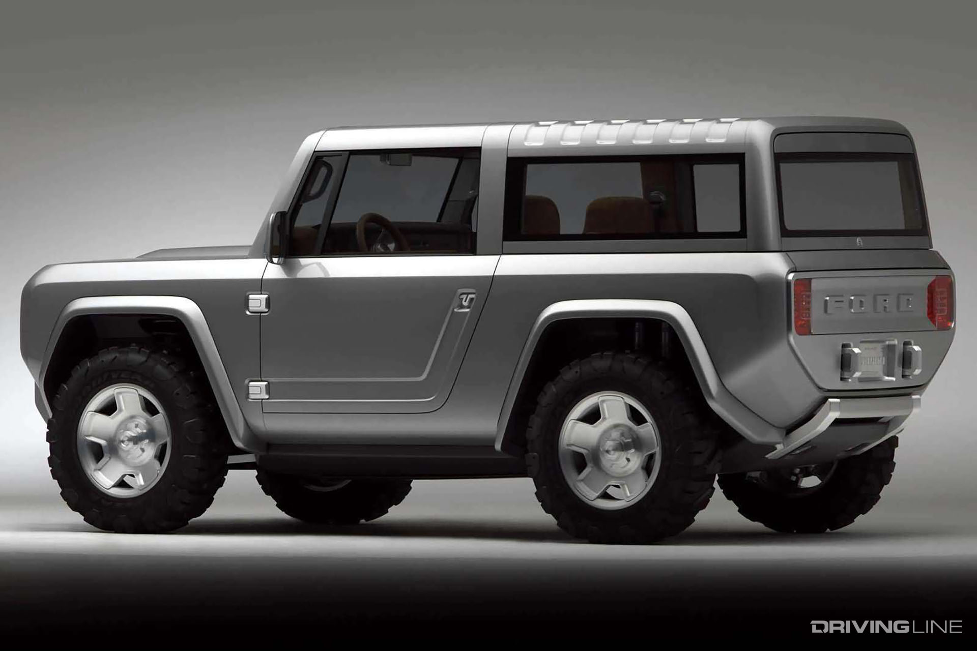 2004 Ford Bronco Concept Rear 3/4 View