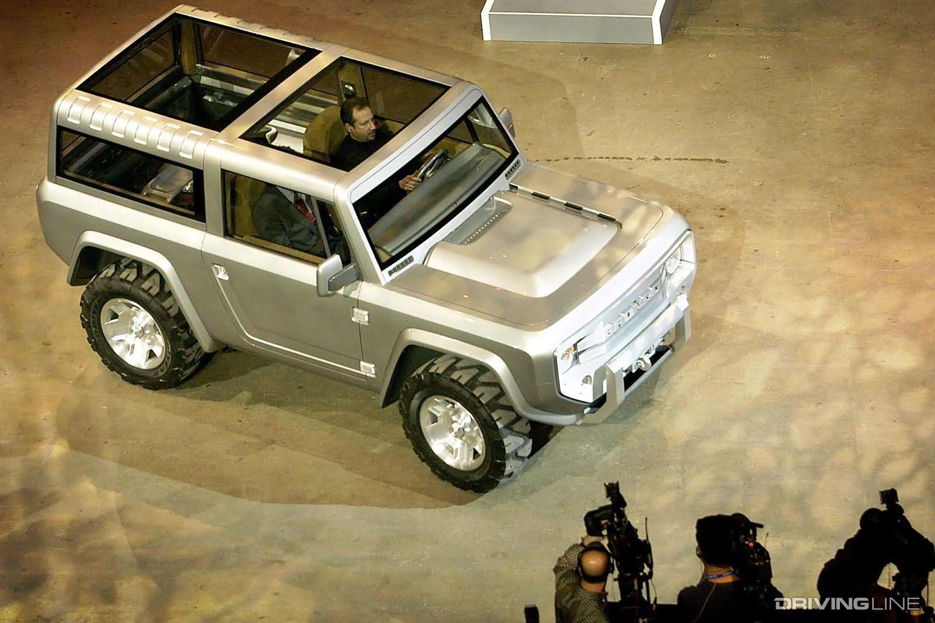 2004 Ford Bronco Concept Top View