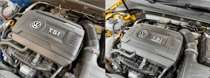 2019 Volkswagen Golf GTI versus Volkswagen Golf R