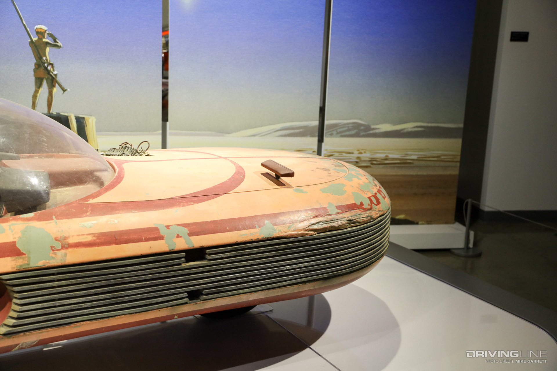 Star Wars X-34 Landspeeder Petersen Automotive Museum