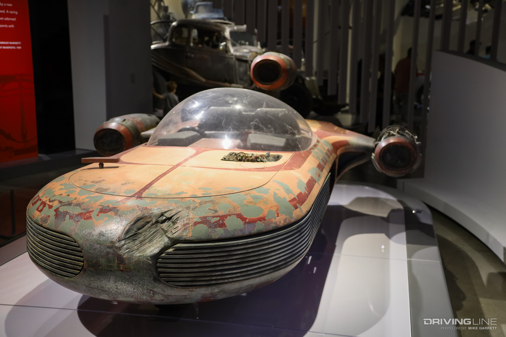 Star Wars X-34 Landspeeder Petersen Museum