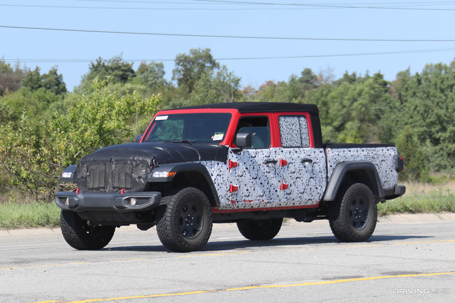 2020 Jeep Gladiator Hercules Spy Photos
