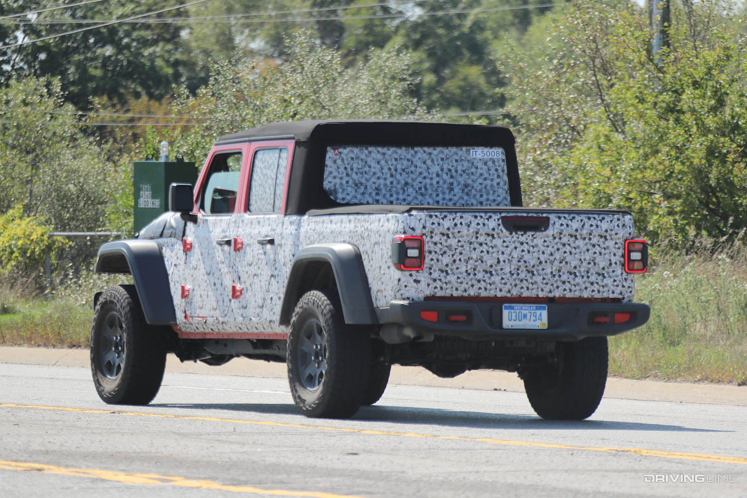 2020 Jeep Gladiator Hercules Spy Photos