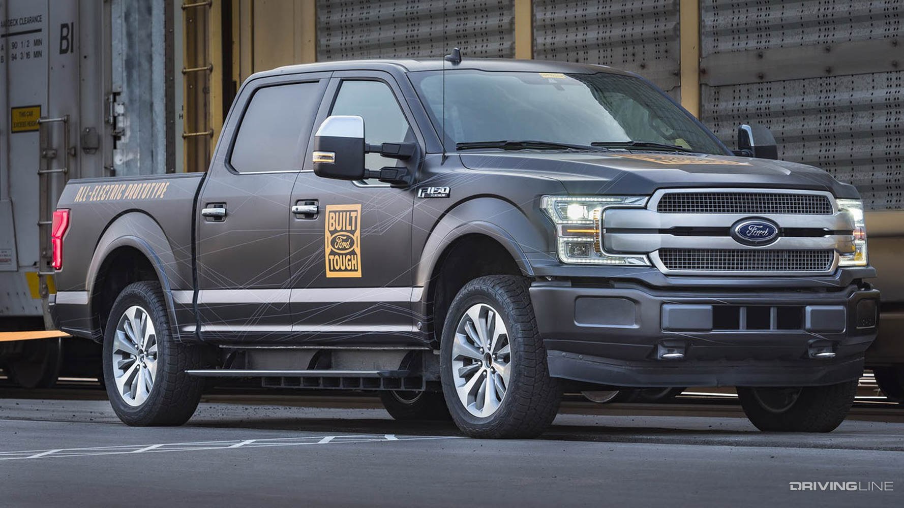 All-Electric Ford F-150 Pickup Truck