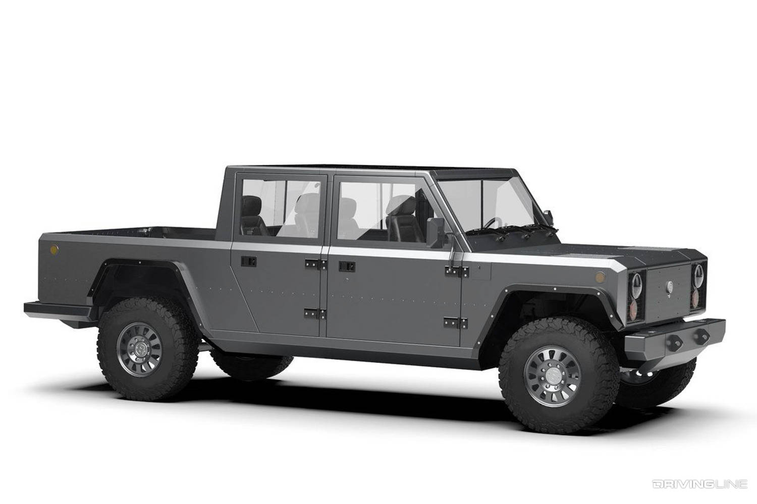 All electric pickup truck Bollinger B2