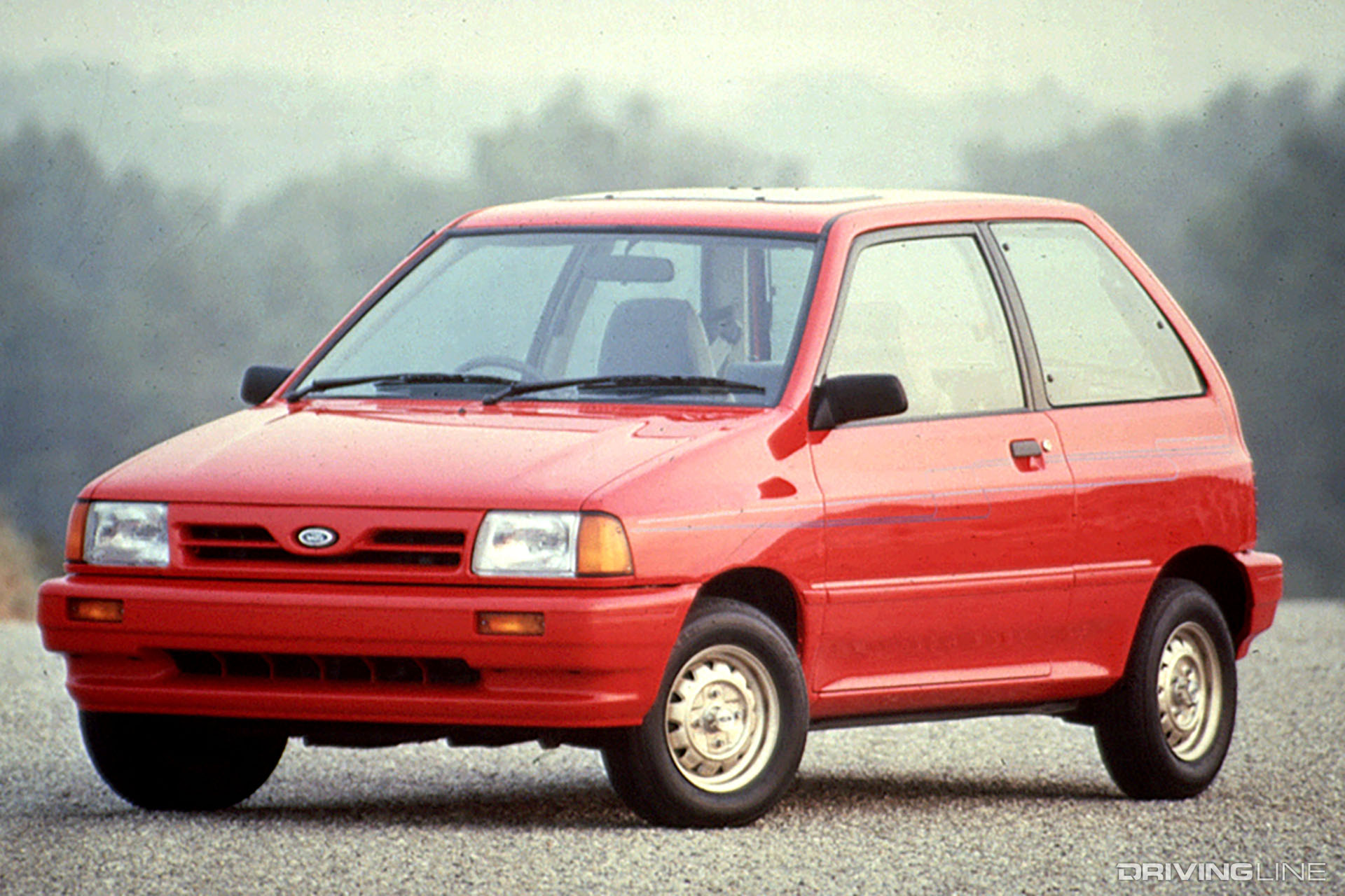 Ford Festiva Red