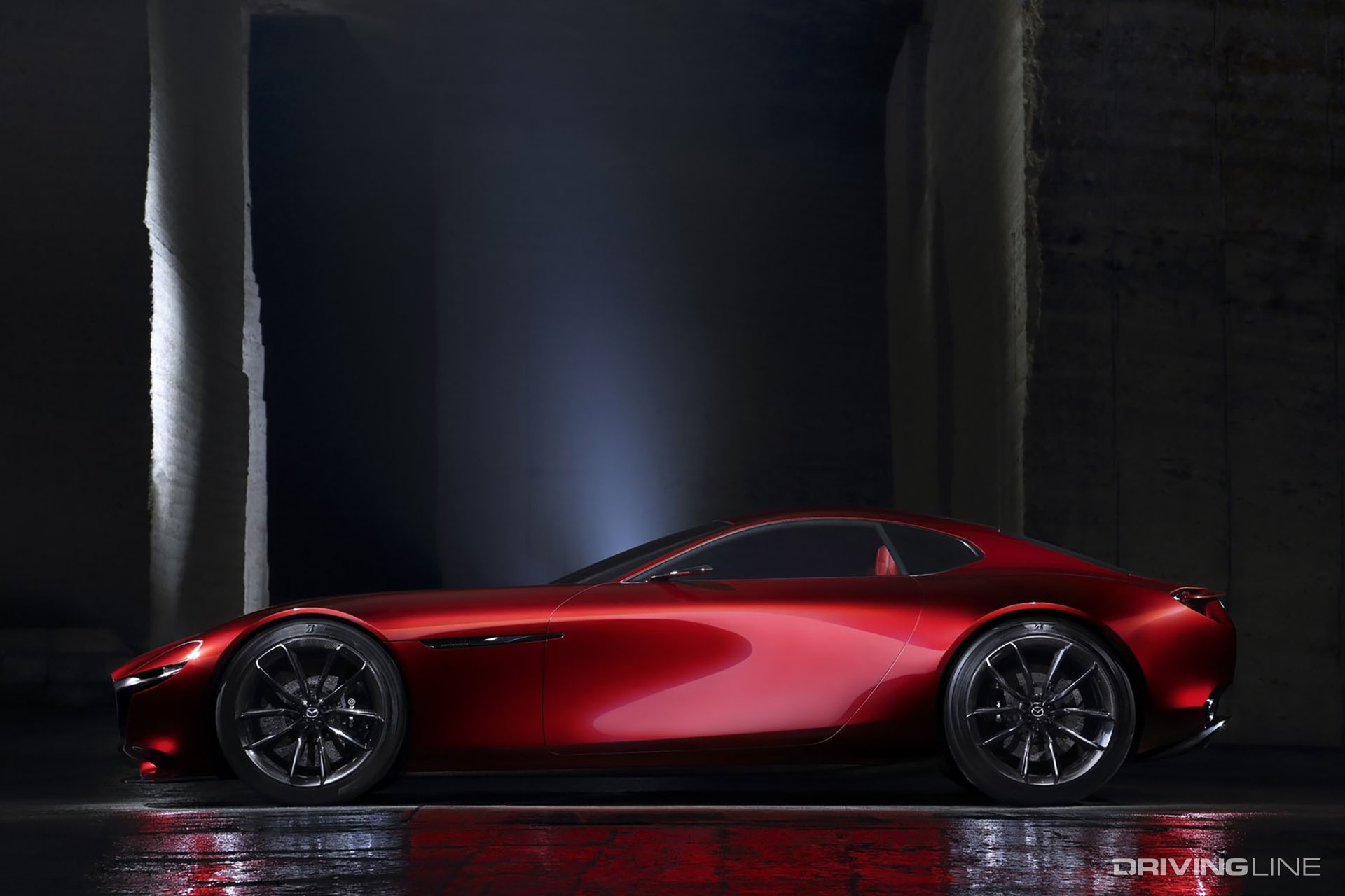 Mazda RX Vision Concept Side View 2015