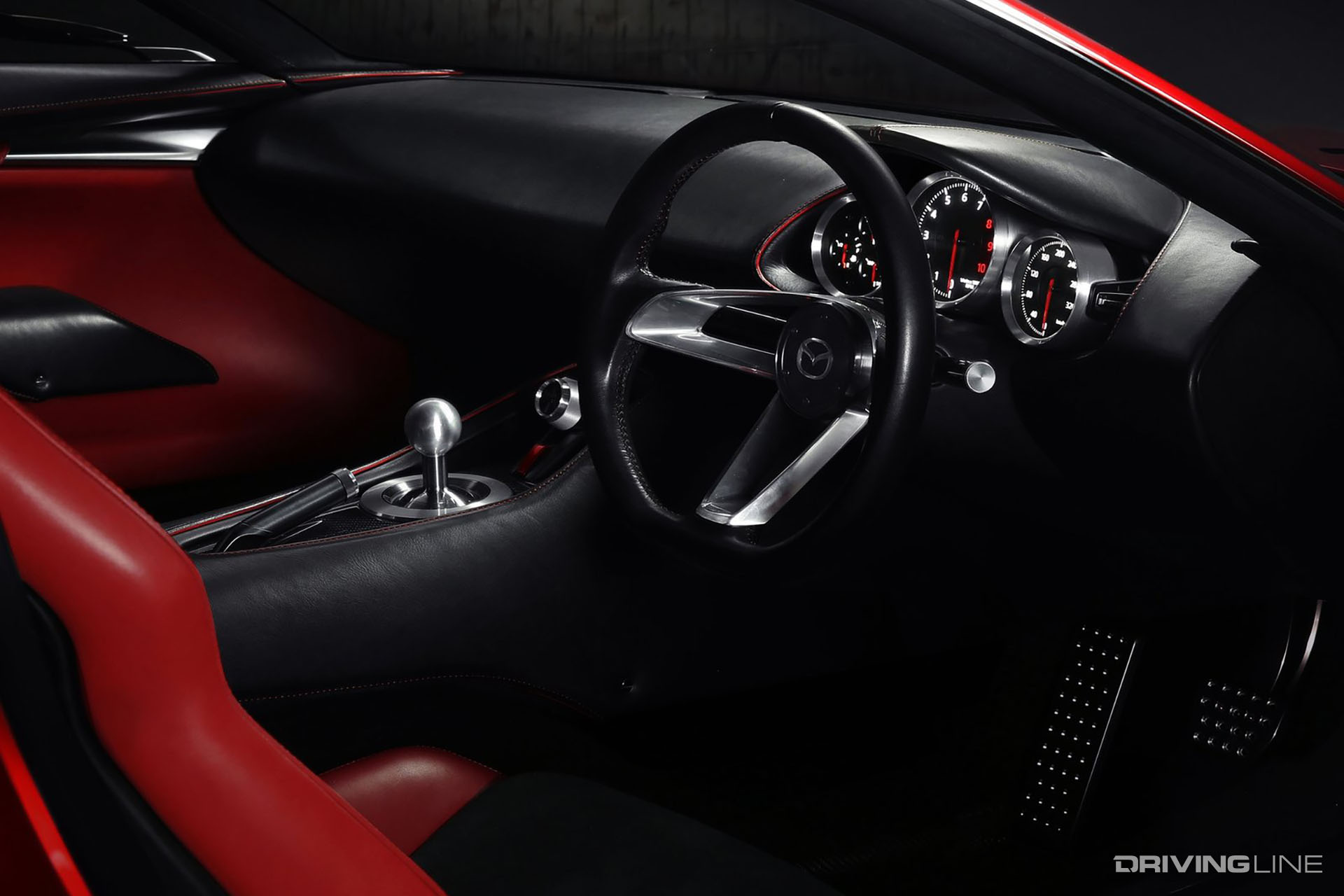 Mazda RX Vision Concept Interior 2015