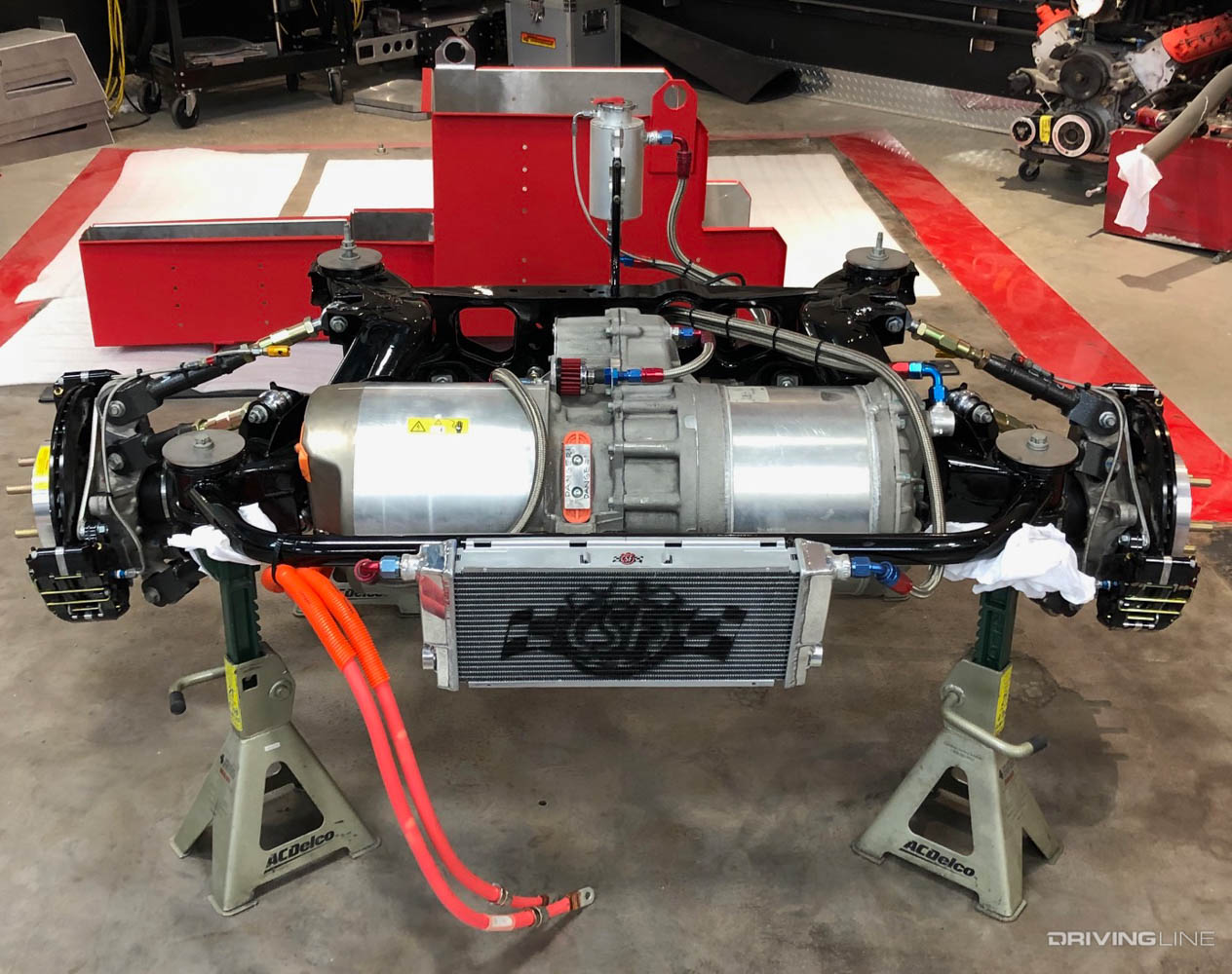 Tesla electric drivetrain