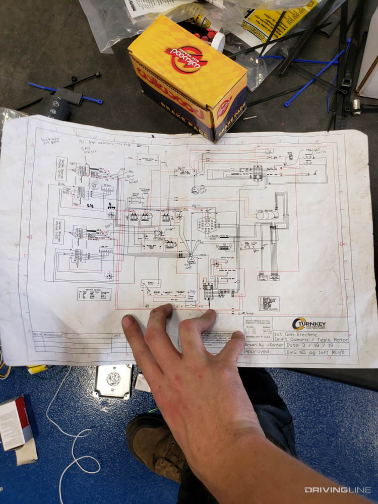 First electric drift car Turnkey industries wiring diagrams